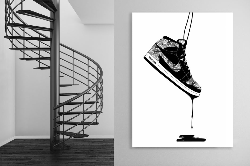 Custom Jordan sneaker